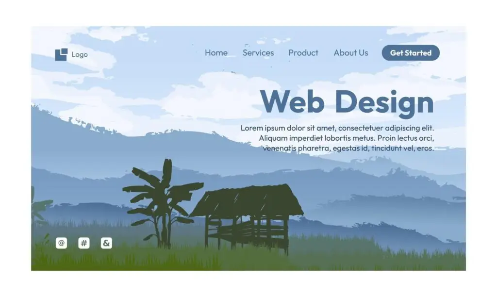 Fashion brand website with hero slider and collection previews.